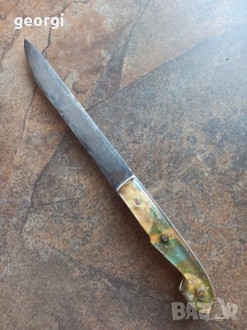 стар български нож ръчна изработка , снимка 2 - Ножове - 41769904