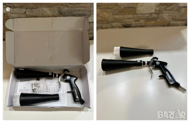 Пневматичен пистолет за сухо почистване Tornador PRO - EU стандарт, снимка 3 - Компресори - 52522388