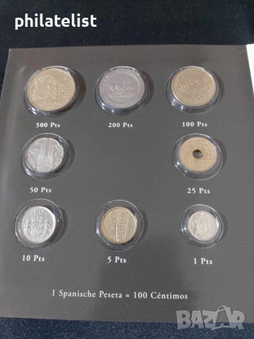 Комплектен сет - Испания в песети 1992-1999 и Евро серия 2000, снимка 3 - Нумизматика и бонистика - 44328806