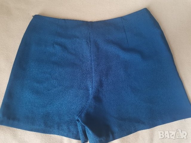 Сини къси панталонки , снимка 3 - Къси панталони и бермуди - 42212533