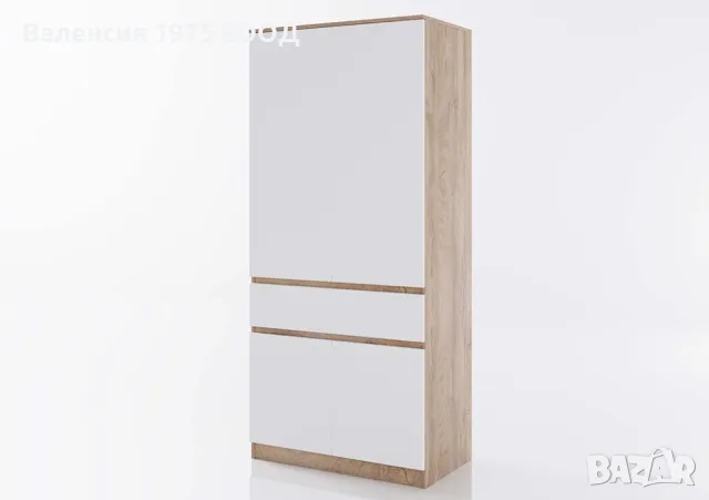 Двукрилен гардероб Класик 932