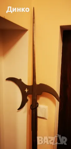 Алебарда брадва , снимка 4 - Антикварни и старинни предмети - 48791467
