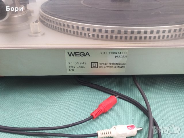 WEGA P 550SH HiFi Direct Drive, снимка 16 - Грамофони - 34803867