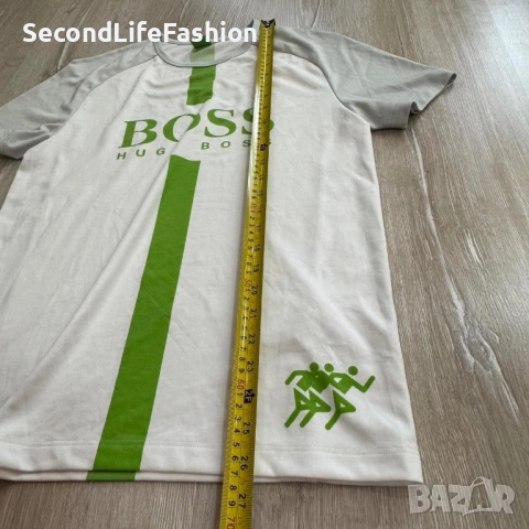 Тениска Hugo Boss International Hugo Boss Run мъжка размер M , снимка 5 - Тениски - 52658299