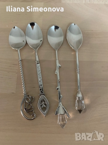 Лъжички, снимка 2 - Прибори за хранене, готвене и сервиране - 52003933