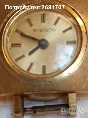 позлатен часовник Ingersoll , снимка 3 - Дамски - 52958836