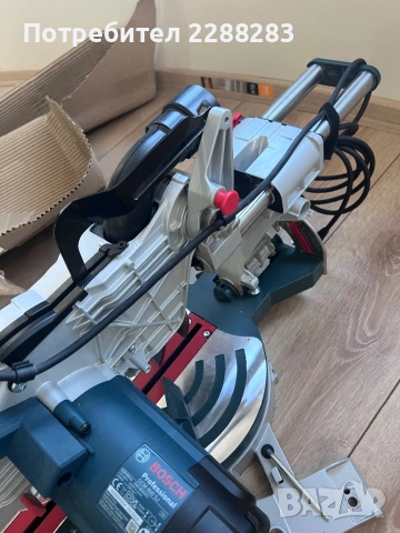 Пендула Bosch GCM 800 SJ- 216мм, снимка 7 - Триони и циркуляри - 53571070