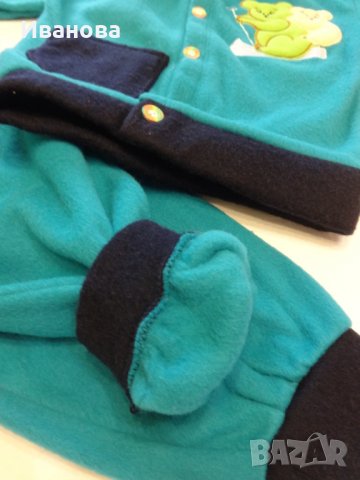 Разпродажба 3 бр. Нови поларени комплекта за 36 лв. общо, снимка 4 - Комплекти за бебе - 39936527