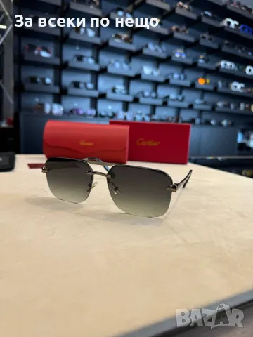 Cartier Слънчеви Очила С UV400 Защита С ПОДАРЪК🎁Калъф Картиер - Различни Цветове Код D2080, снимка 3 - Слънчеви и диоптрични очила - 49408832