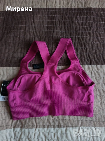 Чисто НОВО спортно безшевно бюстие с етикет - 2 бр. , снимка 6 - Корсети, бюстиета, топове - 53606124
