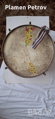 Часовник електро механичен, барабан от соца с размери от диаметър 30см и ширина 11см Цената е 25€, снимка 14 - Антикварни и старинни предмети - 28065501