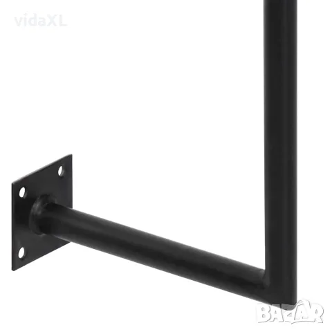 vidaXL Бюро за стена, 90x40x170 см, акациево дърво масив, снимка 6 - Бюра - 56146461