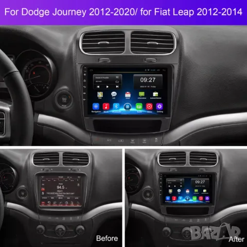 Мултимедия за Dodge Journey, за Fiat Freemont, навигация, Android, двоен дин, плеър, Андроид, 2DIN, снимка 4 - Аксесоари и консумативи - 50016770