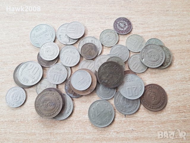 Лот 42 броя 1 2 5 10 20 стотинки България СОЦиалистически, снимка 7 - Нумизматика и бонистика - 37486608