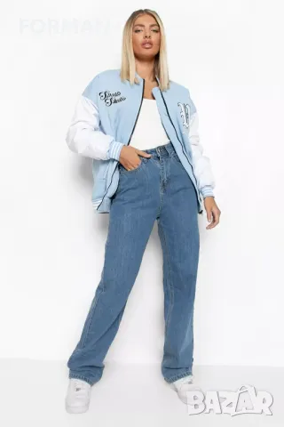 СТРАХОТНИ дънки с широк крачол и висока талия , снимка 4 - Дънки - 49782886