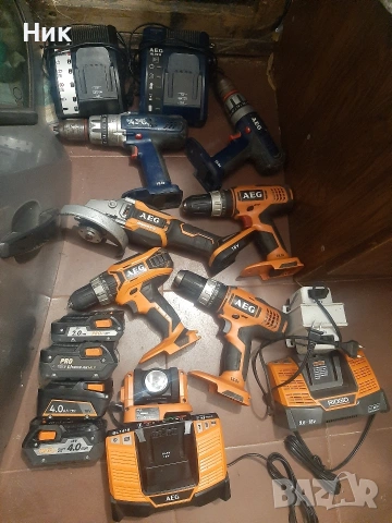 Акумулаторни машини АЕГ 18v
