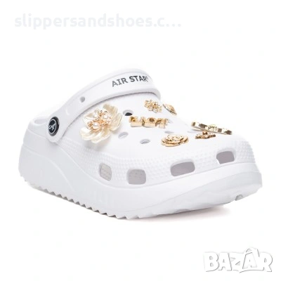 Дамски чехли на платформа с богата декорация 37/41, снимка 2 - Джапанки - 53756367