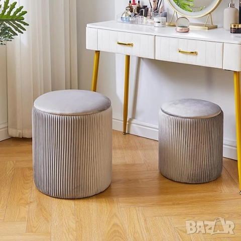 НОВИ Табуретки 2 бр / комплект , снимка 6 - Столове - 53176037