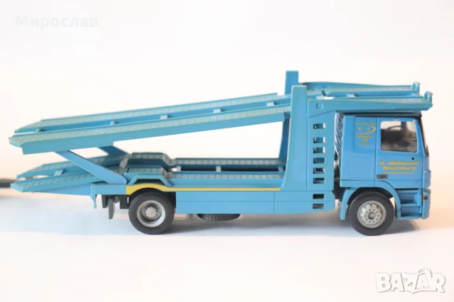 HERPA H0 1/87 MERCEDES BENZ ACTROS КАМИОН МОДЕЛ  АВТОВОЗ, снимка 6 - Колекции - 50682175