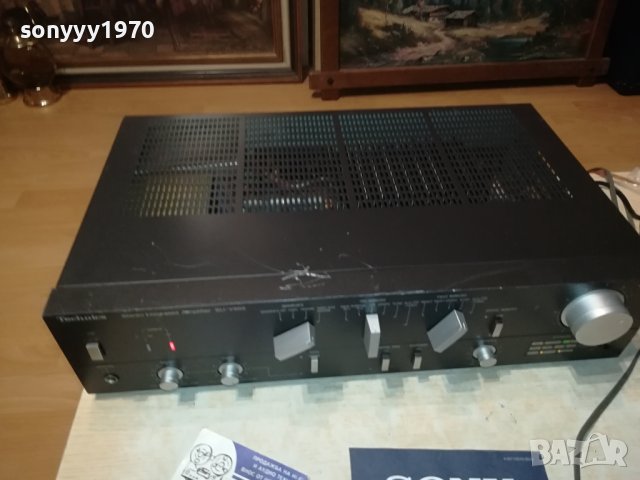 TECHNICS SU-V505 AMPLIFIER MADE IN JAPAN-LNV ВНОС SWISS 2806231041, снимка 8 - Ресийвъри, усилватели, смесителни пултове - 41379694