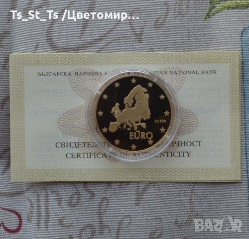 Златна монета 100 лева 1999 г. Тодор Бурмов 120 години Министерски съвет , снимка 2 - Нумизматика и бонистика - 52679249