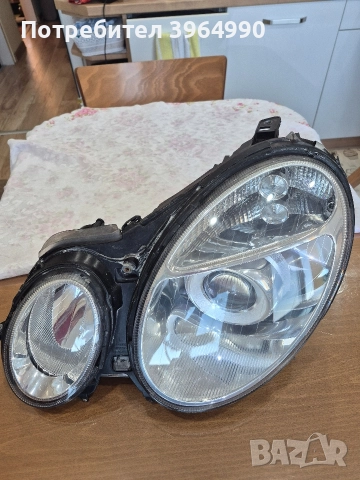 Кристален Неразличим от нов ляв фар за Мерцедес Еклас W211 