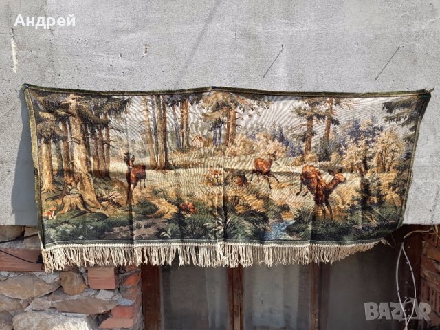 Старинен ковьор,покривка за стена #217, снимка 2 - Антикварни и старинни предмети - 41541356