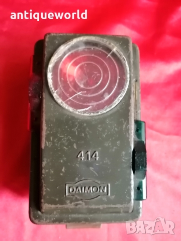 WW2  Немски Военни Фенерчета DAIMON ,Вермахт, Батерия, снимка 4 - Антикварни и старинни предмети - 36062678