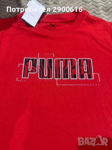 Мъжки тениски Puma за момчета 13-14г(164);15-16г.(176), снимка 6 - Тениски - 52385898