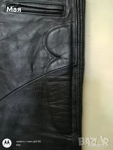 Мото панталон кожа Louis,  Размер 48 С/М Меки протектори. , снимка 2 - Аксесоари и консумативи - 50054376