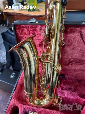 Алт саксофон Yamaha-32, снимка 4 - Духови инструменти - 52534238