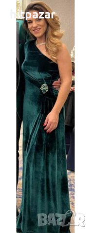 Плат Кадифе, маслено зелено, черно, червено, снимка 2 - Платове и дамаски - 42722273