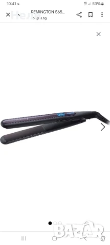 преса за изправяне и къдрене Remington s6505 Pro sleek and curl