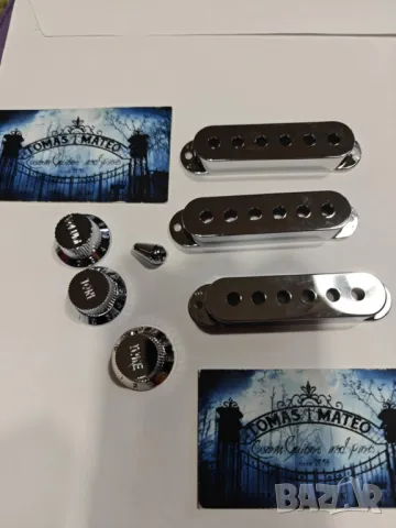 Огледален комплект за Strat, снимка 3 - Китари - 48862783