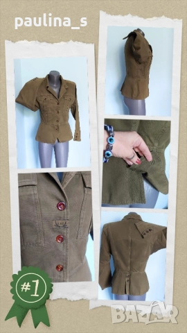 Пет различни броя / Дамско дънково яке , снимка 9 - Якета - 51442948