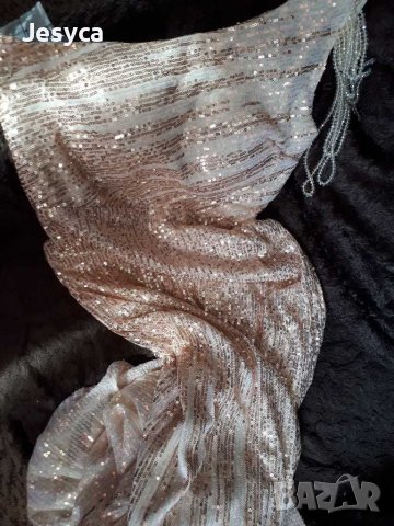 Дълга официална рокля с пайети, снимка 6 - Рокли - 41082459