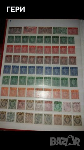 Албум с английски марки, снимка 5 - Нумизматика и бонистика - 38834685