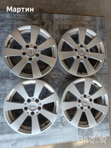 Джанти 16 5х112, снимка 5 - Гуми и джанти - 53681543