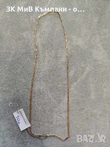 Златен синджир 2.92гр 14к 50см, снимка 3 - Колиета, медальони, синджири - 53680953