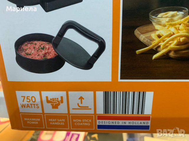 Bestron Уред за бургери / 750W / Уред за сандвични, снимка 5 - Други - 52117971