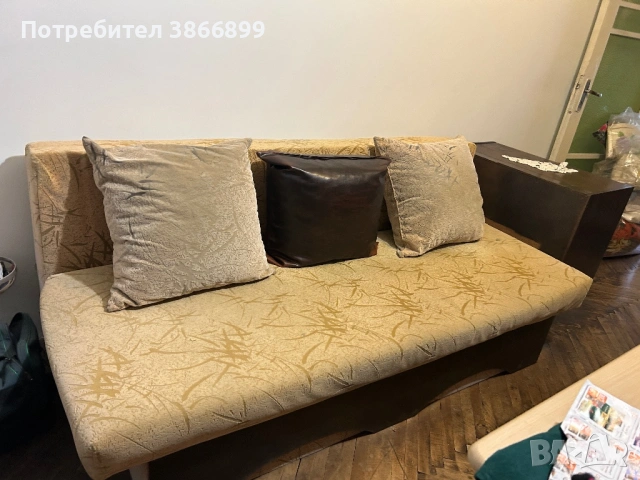 Разтегателен диван, снимка 3 - Дивани и мека мебел - 53420489
