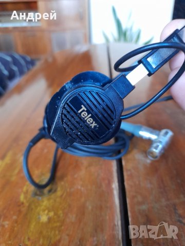 Стари слушалки Telex #2, снимка 2 - Други ценни предмети - 35837917