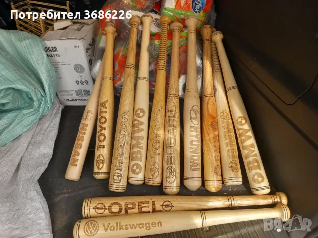 дървени бухалки , снимка 3 - Бейзбол - 49423721