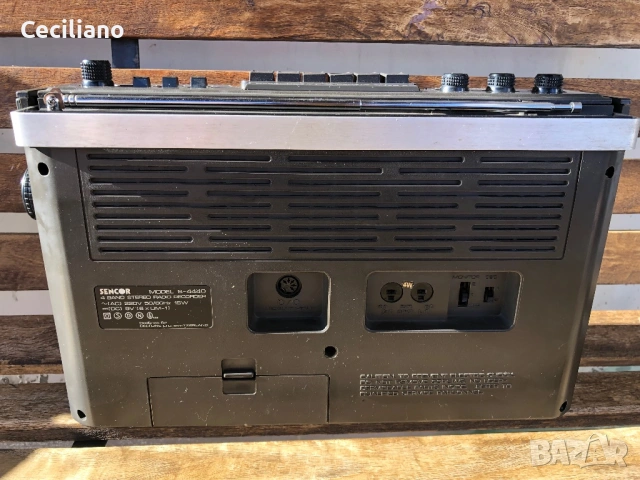 Радиокасетофон SENCOR S-4440, снимка 7 - Радиокасетофони, транзистори - 53060288