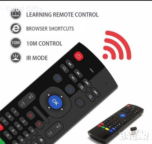 Дистанционно + мишка + клавиатура в едно за телевизор , лаптоп и др., снимка 3 - Дистанционни - 39300915