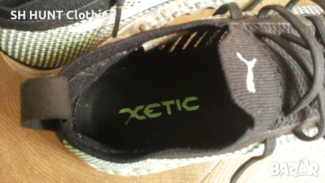 PUMA Calibrate Black Elektro Green размер EUR 41 / UK 7,5 мъжки летни маратонки 88-13-S, снимка 17 - Маратонки - 52228709