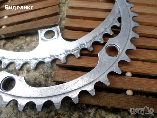 Ретро шосейни плочи/BCD 144 mm/, снимка 7 - Части за велосипеди - 53860239