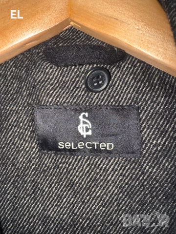 Мъжко палто Selected , снимка 2 - Якета - 52352297