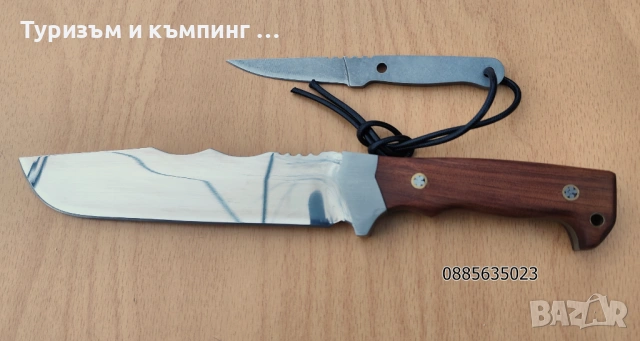 Туристически нож- ръчна изработка / 13 /, снимка 5 - Ножове - 53329537