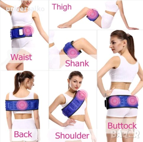  Масажен колан за отслабване с инфрачервена светлина , антицелулитен колан, снимка 6 - Друга електроника - 44159012